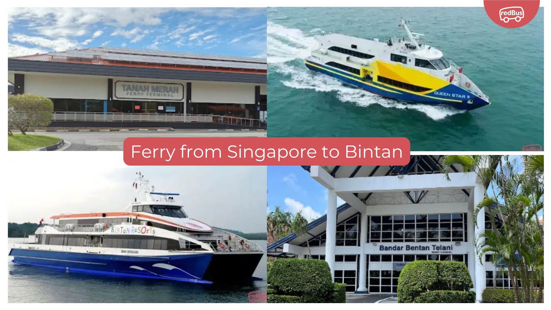 Singapore to Bintan ferry terminals and operators